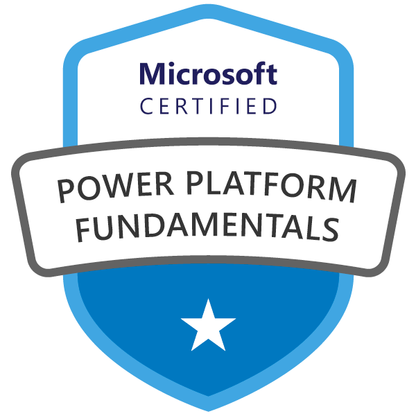 PL-900 Power Platform Fundamentals certification